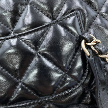 Load image into Gallery viewer, CHANEL Matelasse Backpack BlackAS3332 Shiny Calf Leather