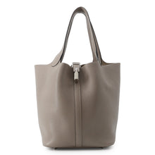 将图像加载到图库查看器中,HERMES Picotin Lock Gris Asphalt Taurillon Maurice Size MM