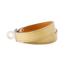 Load image into Gallery viewer, HERMES Kelly Duble Tour Bracelet Size T3 Dore Chevre Shamqila