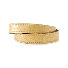 Load image into Gallery viewer, HERMES Kelly Duble Tour Bracelet Size T3 Dore Chevre Shamqila