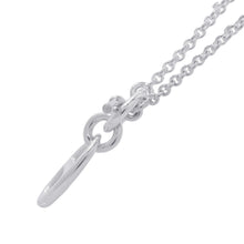 将图像加载到图库查看器中,HERMES Chaine d'Ancre Amulette Necklace SV925