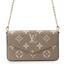 将图像加载到图库查看器中,LOUIS VUITTON Pochette Felicy Tourterelle ClaimsM82610 Monogram Empreinte