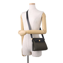 将图像加载到图库查看器中,HERMES Herbag zip Vert Bronze/Black Toile Military Vache Hunter Leather Size Mini