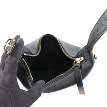 将图像加载到图库查看器中,CELINE Teen Loulou 2-way Handbag Black Leather