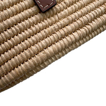 将图像加载到图库查看器中,LOEWE square basket bag Natural/TanA223099402 Raffia Leather Size Small