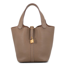 将图像加载到图库查看器中,HERMES Picotin Lock Etoupe Taurillon Clemence Size MM