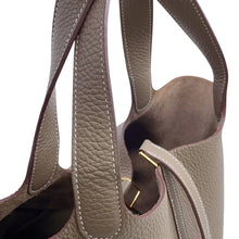 将图像加载到图库查看器中,HERMES Picotin Lock Etoupe Taurillon Clemence Size MM