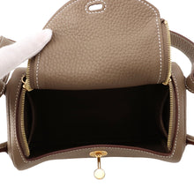 将图像加载到图库查看器中,HERMES Lindy Etoupe Taurillon Clemence Size Mini