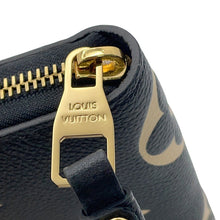 Load image into Gallery viewer, LOUIS VUITTON Zippy Wallet BlackBeigeM80481 Bicolor Monogram Empreinte Leather