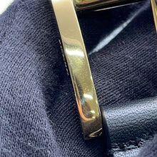 Load image into Gallery viewer, PRADA Studded Leather Belt Size 80 Black1CC622 Leather