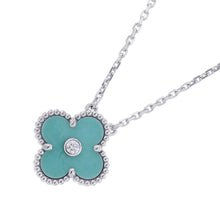 Load image into Gallery viewer, Van Cleef & Arpels Vintage Alhambra 1PDNecklace Holiday 2022 CollectionVCARP9RU00 18K White Gold