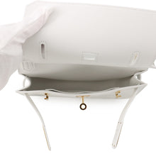 Load image into Gallery viewer, HERMES Jypsiere New White Evercolor Size Mini