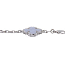 Load image into Gallery viewer, Van Cleef & Arpels Vintage Alhambra Necklace 10 MotifsVCARD34800 18K White Gold