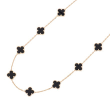 Load image into Gallery viewer, Van Cleef & Arpels Vintage Alhambra Necklace 10 MotifsVCARA42700 18K Yellow Gold