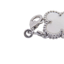 Load image into Gallery viewer, Van Cleef & Arpels Vintage Alhambra Necklace 10 MotifsVCARF48500 18K White Gold
