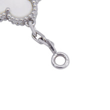 Load image into Gallery viewer, Van Cleef & Arpels Vintage Alhambra Necklace 10 MotifsVCARF48500 18K White Gold
