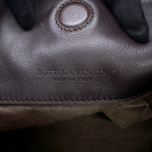 Load image into Gallery viewer, Bottega Veneta Bottega Veneta INTRECCIATO Campana Leather Handbag Dark Brown125787 Calf Leather