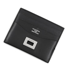 将图像加载到图库查看器中,BALENCIAGA Rodeo Card Holder Black822587 Smooth Calf Leather