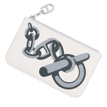 将图像加载到图库查看器中,HERMES Zip Ango Chaine d'Ancre Card Case Grisper/Mangrove/GripantanH086972CKAC Swift Leather
