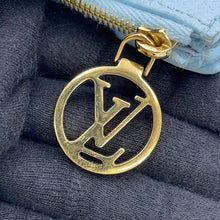 将图像加载到图库查看器中,LOUIS VUITTON Portefeuille Lisa Blue OrumpM83587 Monogram Empreinte Leather