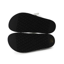 Load image into Gallery viewer, HERMES Sandals Chypre WhiteH222100Z Chevre Leather Rubber Size 36