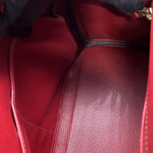 将图像加载到图库查看器中,HERMES Kelly Retourne Rouge Vif/Multicolor Vibrato Box Calf Leather Size 28