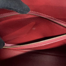 将图像加载到图库查看器中,HERMES Kelly Retourne Rouge Vif/Multicolor Vibrato Box Calf Leather Size 28