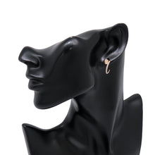 Load image into Gallery viewer, CARTIER Juste Un Clou Hoop Earrings Size SmallB8301429 18K Pink Gold