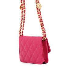 将图像加载到图库查看器中,CHANEL ChainShoulder back PinkAP2857 Caviar Leather Size Mini