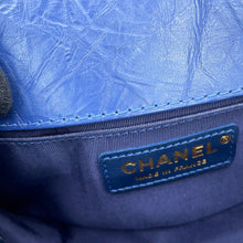 将图像加载到图库查看器中,CHANEL Boy Chanel ChainShoulder Bag BlueA67085 Aged Calf Leather Size Small