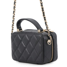 Load image into Gallery viewer, CHANEL Vanity back BlackAP2634 Caviar Leather Size Mini