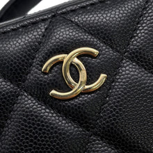 Load image into Gallery viewer, CHANEL Vanity back BlackAP2634 Caviar Leather Size Mini