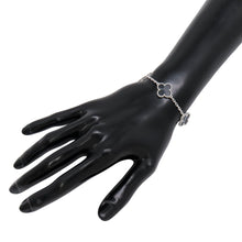 Load image into Gallery viewer, Van Cleef & Arpels Vintage Alhambra 5 Motif BraceletVCARPM0L00 18K White Gold