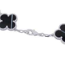 Load image into Gallery viewer, Van Cleef & Arpels Vintage Alhambra 5 Motif BraceletVCARPM0L00 18K White Gold