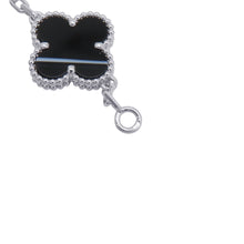 Load image into Gallery viewer, Van Cleef & Arpels Vintage Alhambra 5 Motif BraceletVCARPM0L00 18K White Gold