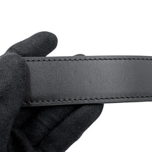 将图像加载到图库查看器中,LOEWE Anagram Reversible Belt Size 80/32 Black/Tan182006 Leather