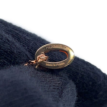 将图像加载到图库查看器中,HERMES Pop Ash Necklace Size Mini Black Metal Lacquer