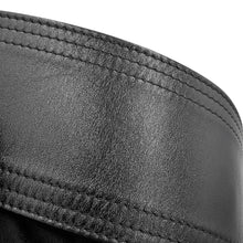 将图像加载到图库查看器中,LOUIS VUITTON Trench Belt 65MM NoirM4531Z Creases processed leather