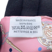 将图像加载到图库查看器中,HERMES Twilly 《Les Crèmes à Pois》 Rose/Beige/Multicolor Silk100%