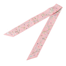 将图像加载到图库查看器中,HERMES Twilly 《Les Crèmes à Pois》 Rose/Beige/Multicolor Silk100%