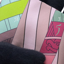 Load image into Gallery viewer, HERMES Twilly New Astrology Pink/Framboise/Pistachio Silk100%