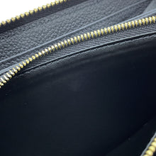 将图像加载到图库查看器中,LOUIS VUITTON Zippy Wallet NoirM61864 Monogram Empreinte Leather