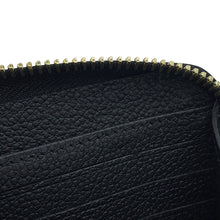 将图像加载到图库查看器中,LOUIS VUITTON Zippy Wallet NoirM61864 Monogram Empreinte Leather