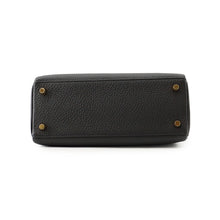 Load image into Gallery viewer, HERMES Kelly Retourne Black Togo Leather Size 25
