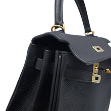 Load image into Gallery viewer, HERMES Kelly Retourne Black Togo Leather Size 25