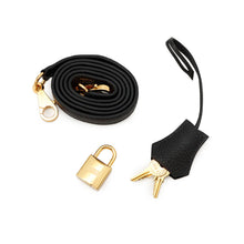 Load image into Gallery viewer, HERMES Kelly Retourne Black Togo Leather Size 25