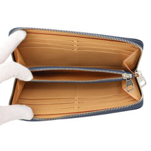 将图像加载到图库查看器中,LOUIS VUITTON Japan Limited Edition Marque L.Vuitton Deposee Zippy Wallet Horizontal OceanBlueM26856 Monogram・Heritage