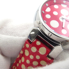 Load image into Gallery viewer, LOUIS VUITTON Tambour Yayoi Kusama Limited Edition - Limited to 188 pieces Stainless Steel LeatherQ12M7