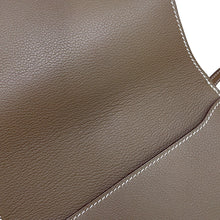 Load image into Gallery viewer, HERMES Sac Roulis Roulis Mini Etoupe Evercolor Size Mini