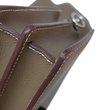 Load image into Gallery viewer, HERMES Sac Roulis Roulis Mini Etoupe Evercolor Size Mini